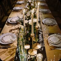 Beautiful dining arrangement