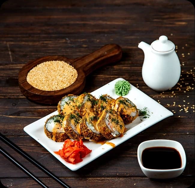 Sushi California Rolls